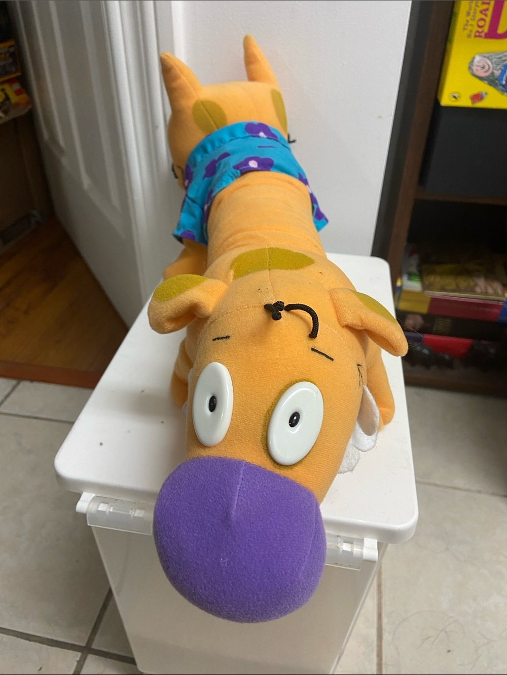 RARE 1999 MATTEL NICKELODEON YAPITTY YAP CATDOG PETER HANNAN PLUSH